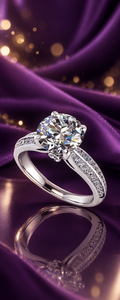 The Solitaire Pavé Ring