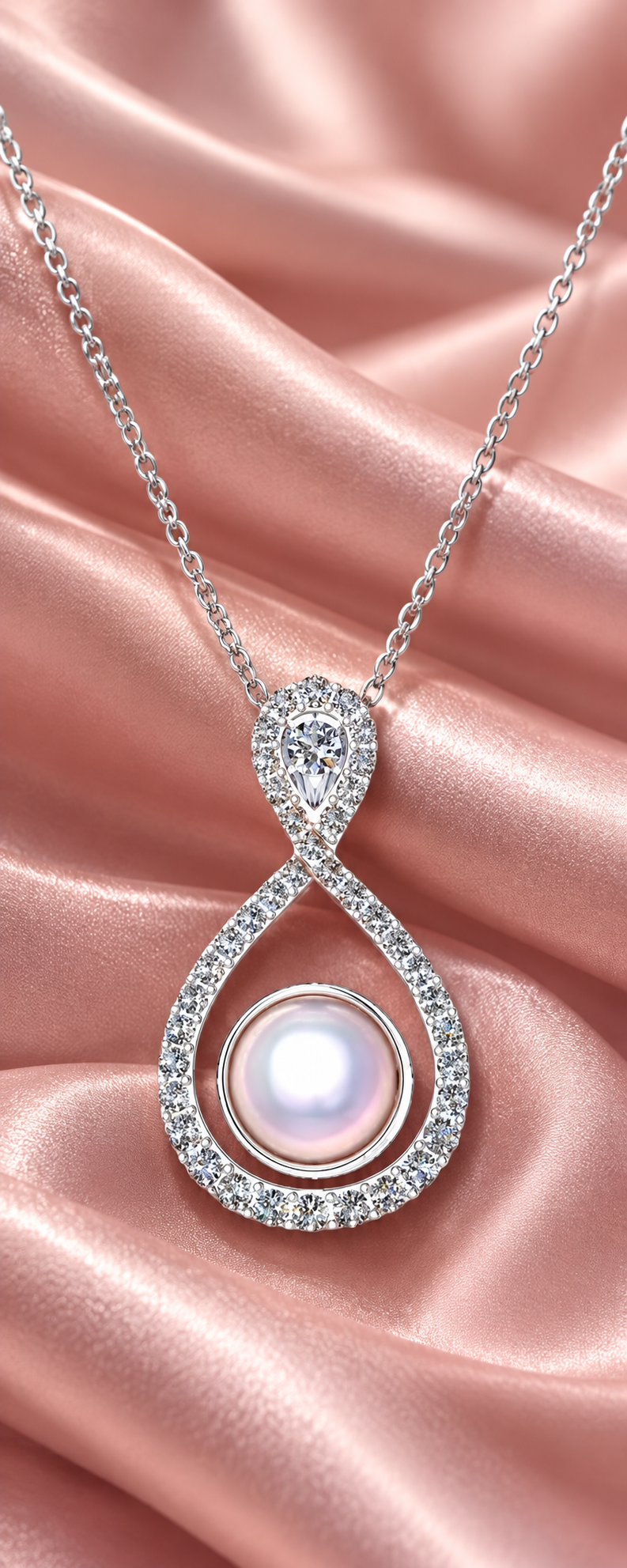 The Infinity Pearl Pendant