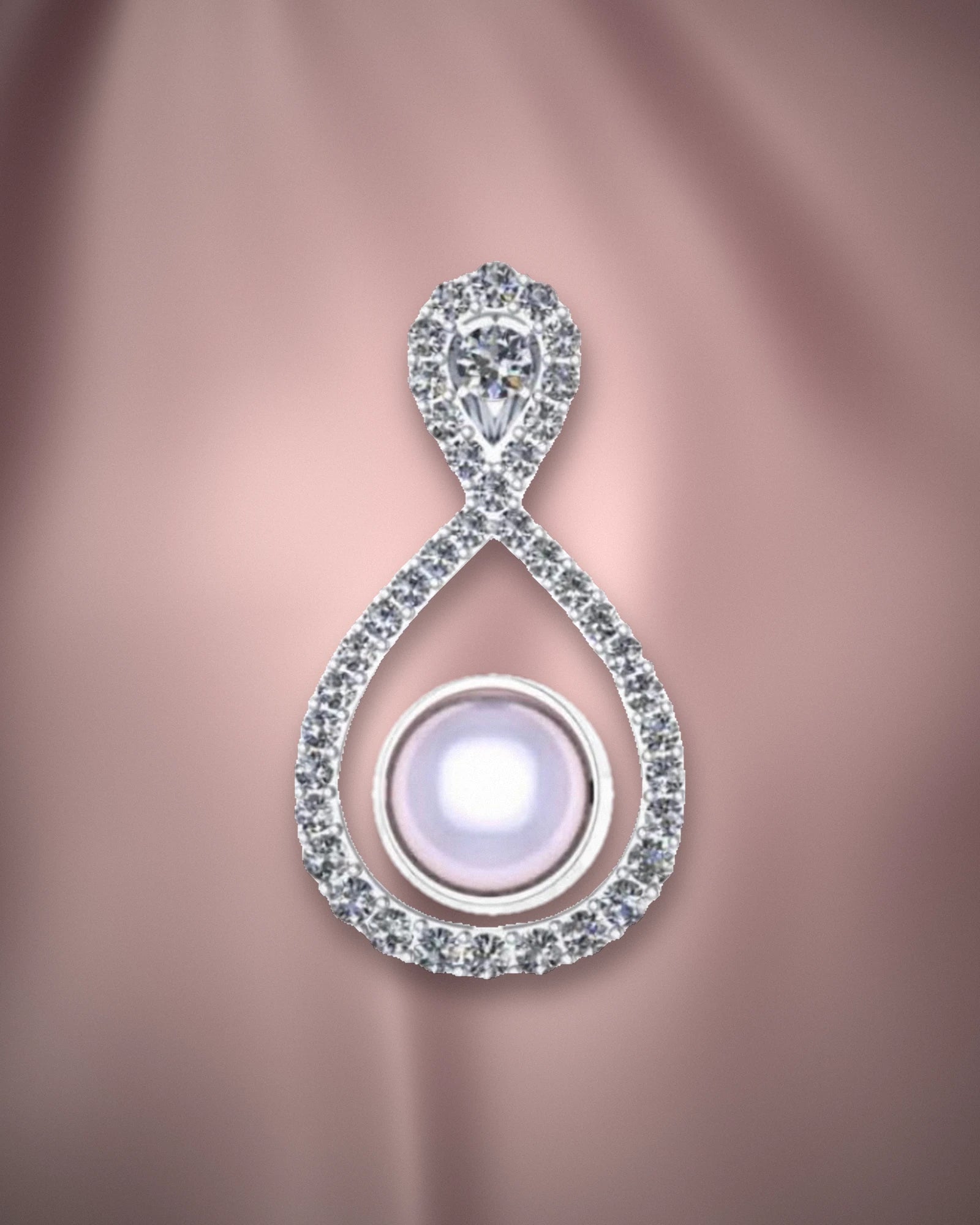 The Infinity Pearl Pendant